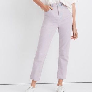 Madewell overdyed the mom jean(discontinued color)